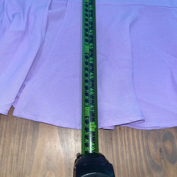 Anrabess Lilac Midi Dress Tie Strap Sleeveless Party Cocktail‎ - Picture 11 of 14